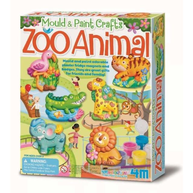 4M Výroba a maľovanie ZOO