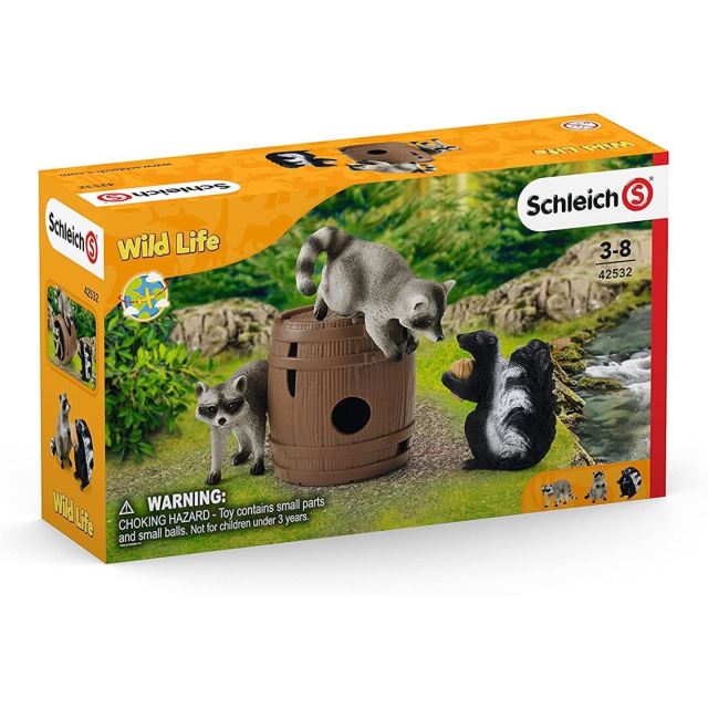 Schleich 42532/42596 Lesní zvířátka hledají oříšek
