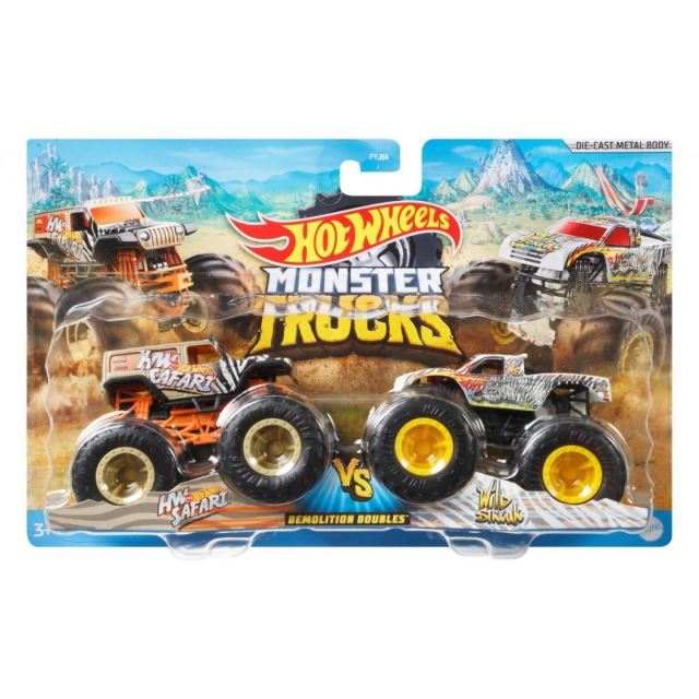 Hot Wheels® Monster Trucks HW Safari vs Wild Streak, Mattel GJF64