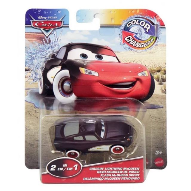 Mattel Cars Color Changers Flash McQueen Sport, GYM70