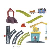 Tomáš a priatelia Vláčikový set so žeriavom a motorovou mašinkou, Mattel HDY58 (4)