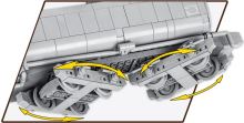 Cobi 6281 World War II 1:35 Parná lokomotíva Kriegslokomotive Baureihe 52 s tendrem (2)