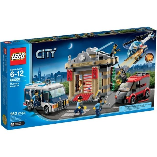 LEGO CITY 60008 Krádež v muzeu