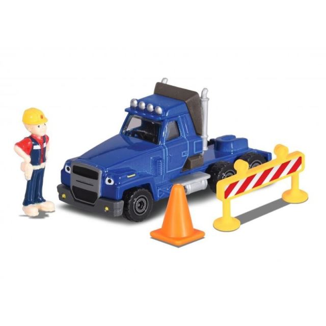 Dickie Bořek Sada auto modrý kamion a figurka
