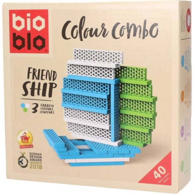 Piatnik Bioblo Colours Ship, 40 dílků