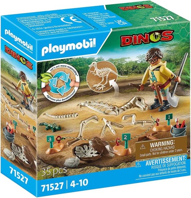 Playmobil 71527 Vykopávky s kostrou dinosaura