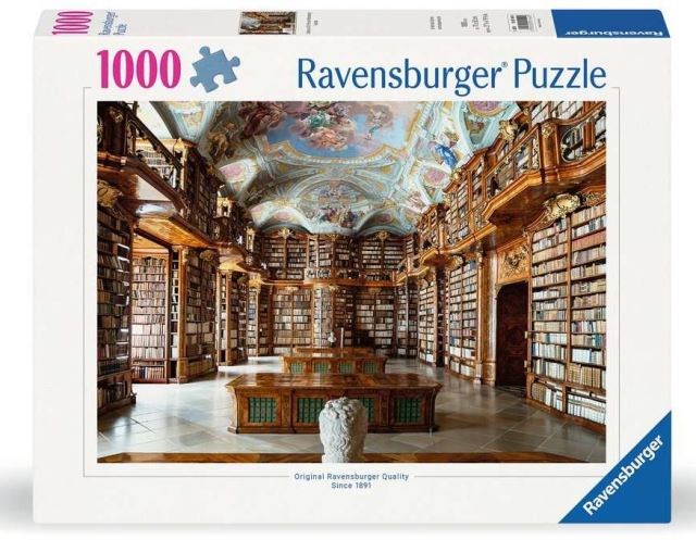 Ravensburger 01440 Puzzle Knižný raj 1000 dielikov