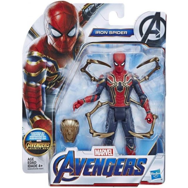 Hasbro Avengers EndGame Titan Hero IRION SPIDER 15cm, E3933
