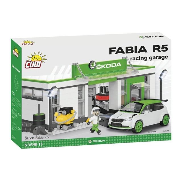 Cobi 24580 Škoda Fabia R5 – Rallyová garáž