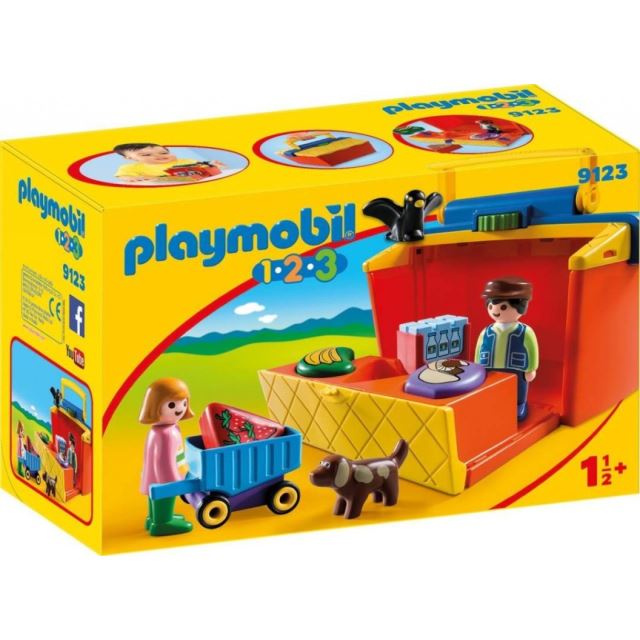 Playmobil 9123 Prodejní stánek (1.2.3)