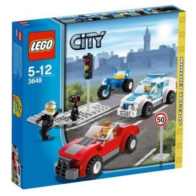 LEGO® CITY 3648 Policejní honička (B stav krabice)