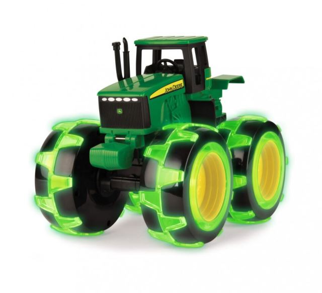 John Deere Kids Monster Treads traktor svietiace kolesá 23 cm