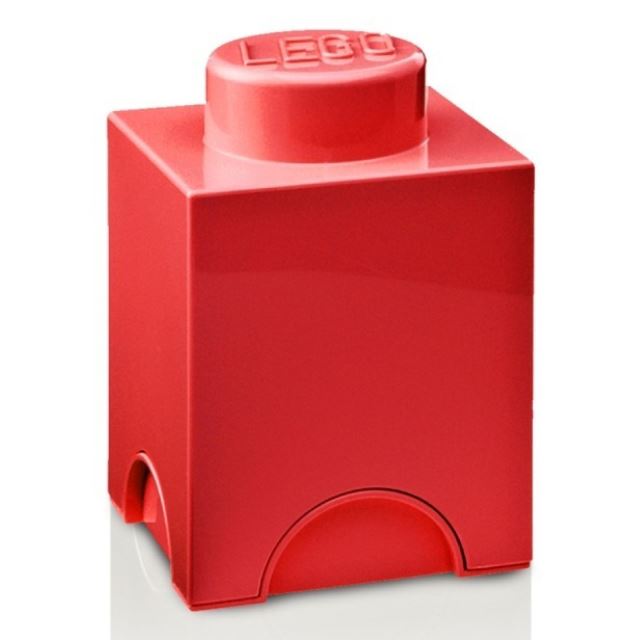 LEGO® Úložný box 125x127x181 červený