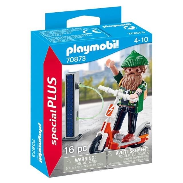Playmobil 70873 Hipster s elektrokolobežkou