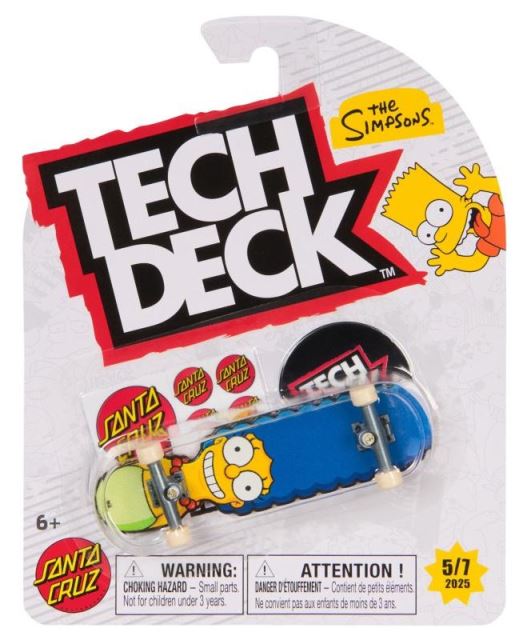 Spin Master Tech Deck fingerboard seriálové legendy The Simpsons Marge