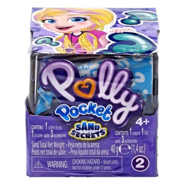 Polly Pocket KRABIČKA S PŘEKVAPENÍM séria 2, Mattel GKJ69