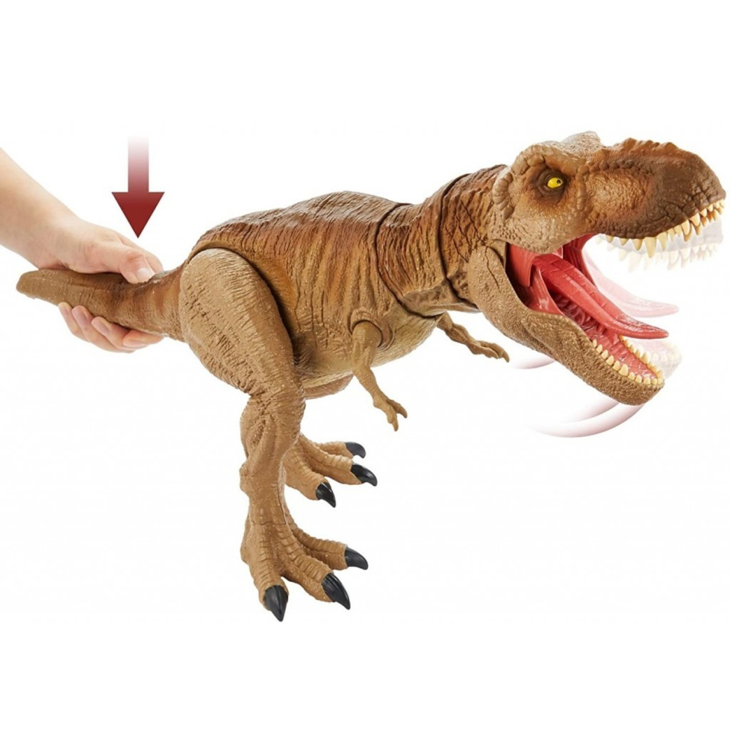Jurský svět, Řvoucí T-Rex 54 cm, Mattel GJT60