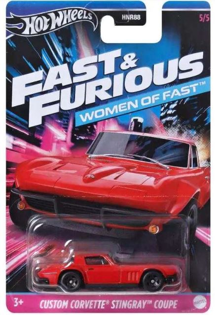 Mattel HW Fast & Furious Women of Fast CUSTOM CORVETTE STINGRAY COUPE