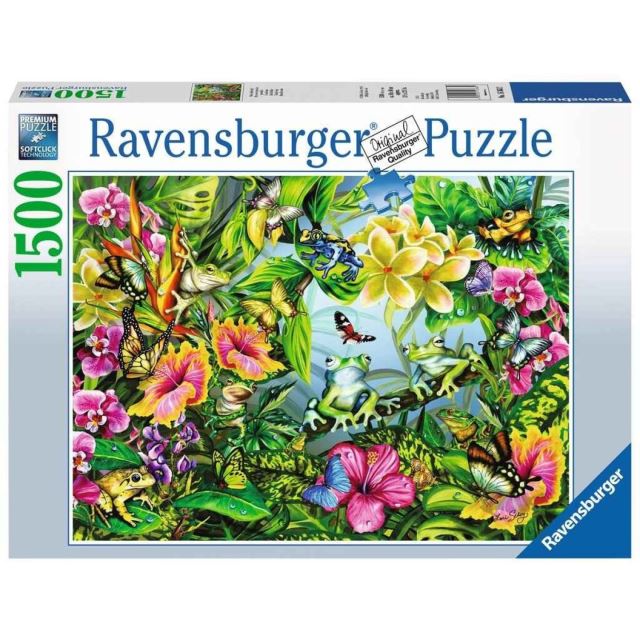 Ravensburger 16363 Puzzle Najdi žáby 1500 dílků