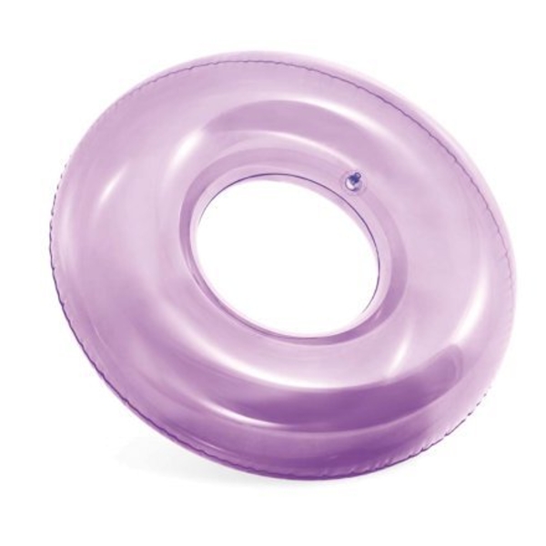 Intex 59260 kruh plovací transparent fialový 76 cm