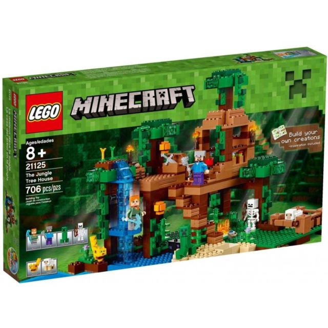 LEGO® Minecraft 21125 Dům na stromě v džungli