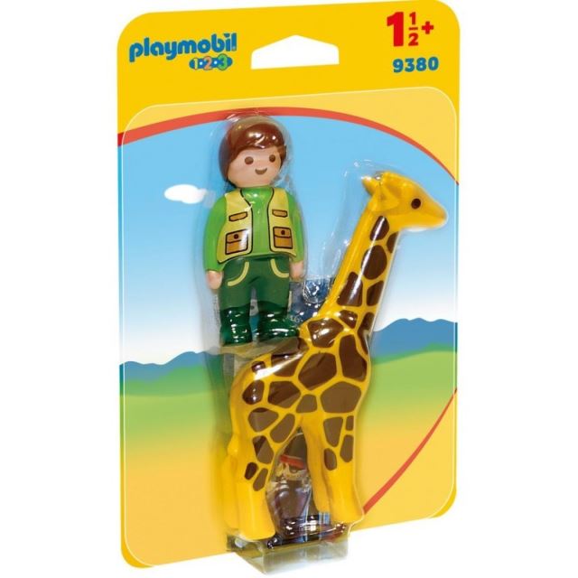 Playmobil 9380 Ošetřovatel žiraf (1.2.3)