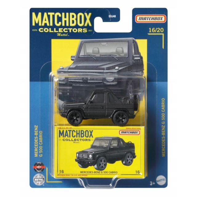Mattel Matchbox Angličák MERCEDES-BENZ G 500 CABRIO