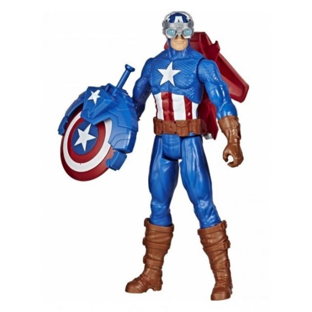Hasbro Avengers akční figurka Capitan America s Power FX přislušenstvím