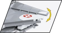 COBI 5827 Stíhacie lietadlo Dassault Mirage III S (2)