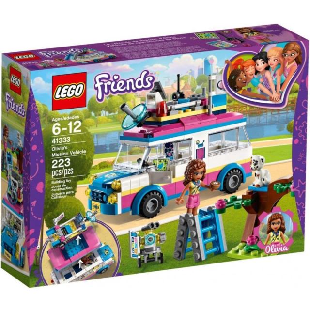 LEGO Friends 41333 Olivia a její speciální vozidlo