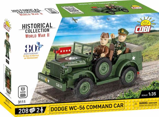 Cobi 3111 II WW Dodge WC-56, D-DAY