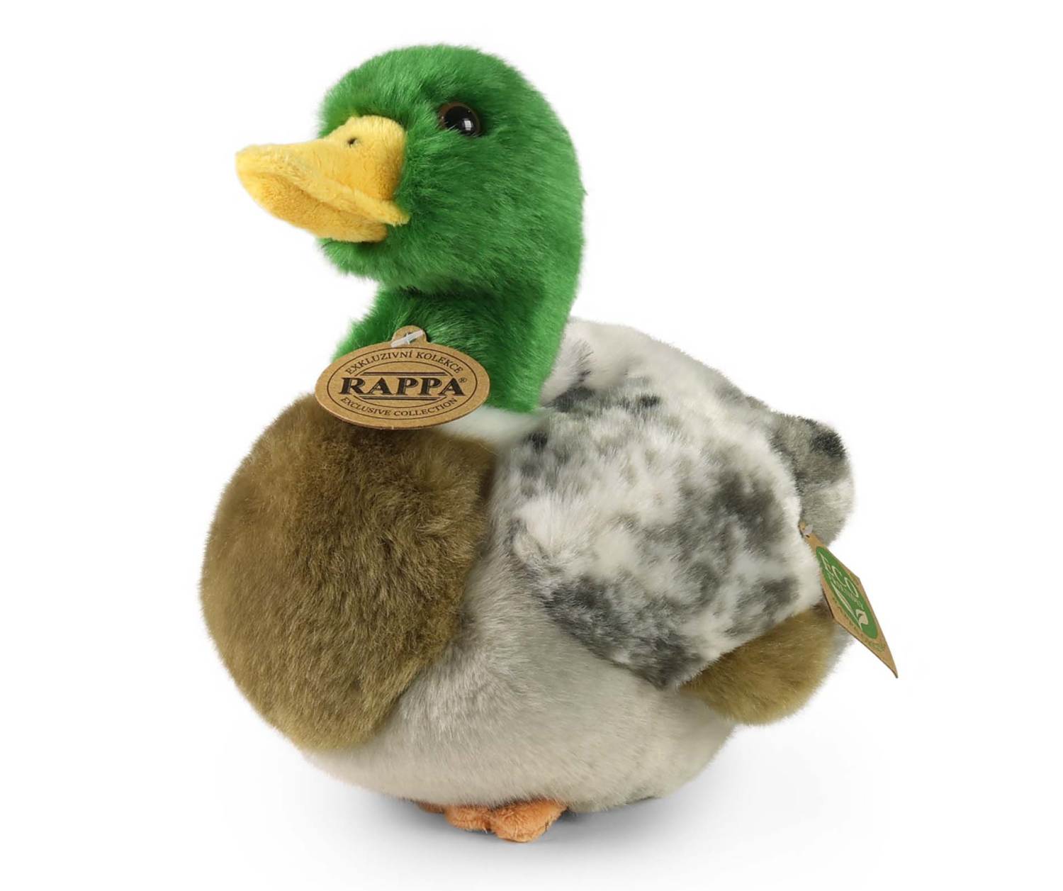 Eco-friendly plyšová kachna divoká 20 cm