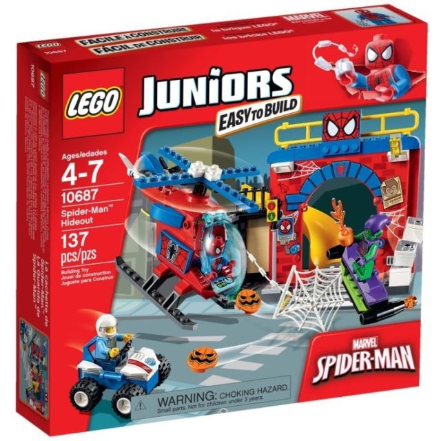 LEGO® JUNIORS 10687 Spider-Manova™ skrýš