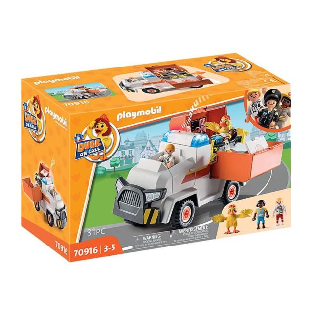 Playmobil® DUCK ON CALL 70916 Záchranárske zásahové vozidlo
