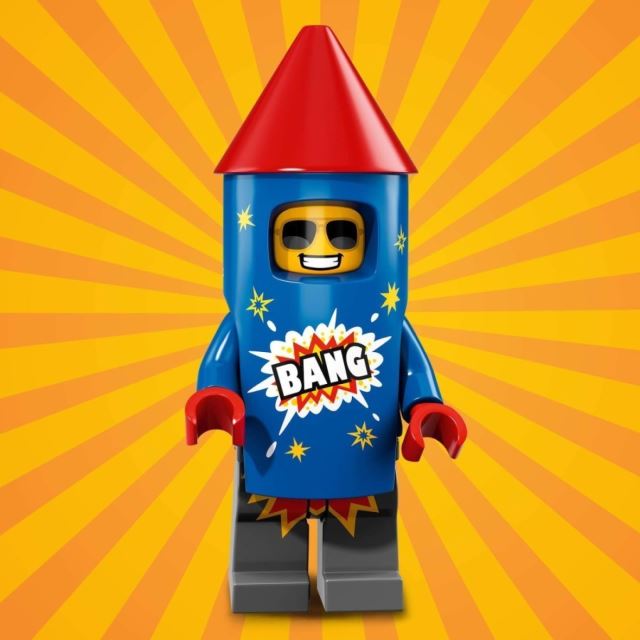 LEGO 71021 minifigurka Kostým Ohňostroj