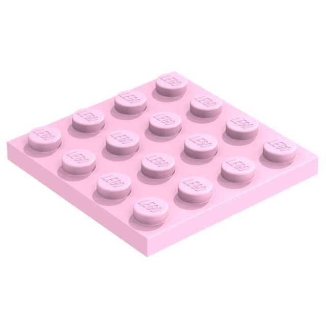 LEGO 3031 Podložka 4x4 Světle růžová