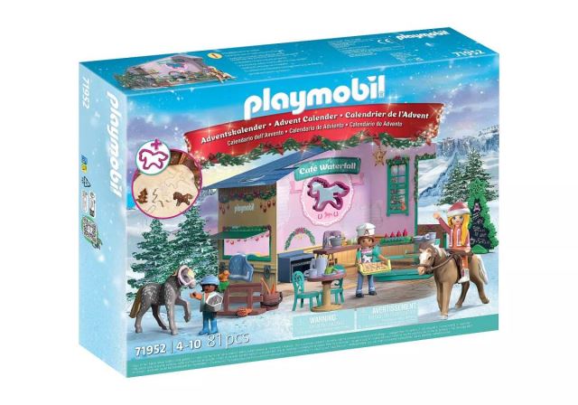 Playmobil 71952 Adventný kalendár Vánoční pečení v jezdecké kavárně