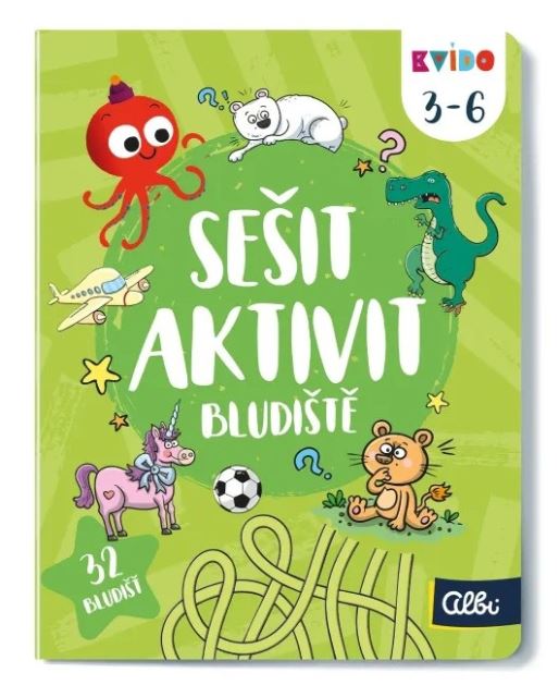 Albi Kvído Zošit plný aktivít: Bludisko