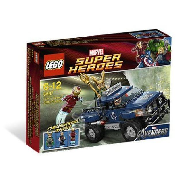 LEGO® Super Heroes 6867 Lokiho únik s kosmickou krychlí