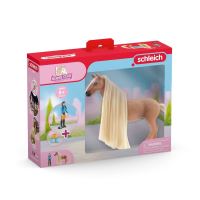 Schleich 42585 Horse Club Štartovacia sada Kim a Caramelo (1)