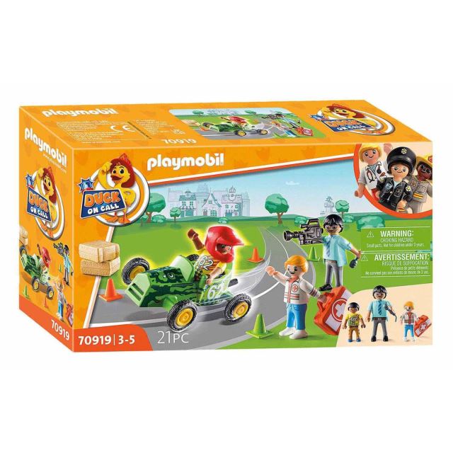 Playmobil® DUCK ON CALL 70919 Záchranná akcia: Pomôžte pretekárovi!