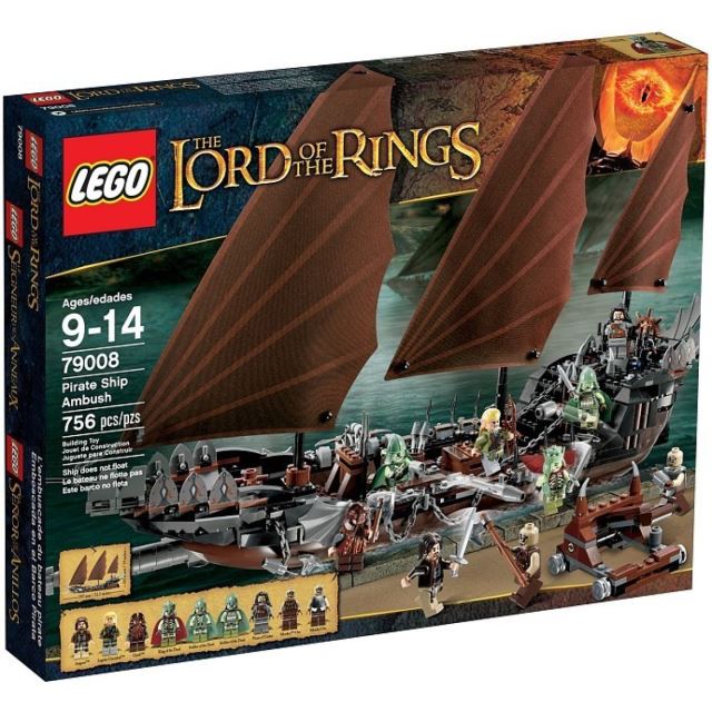 LEGO Pán prstenů 79008 Přepadení pirátů