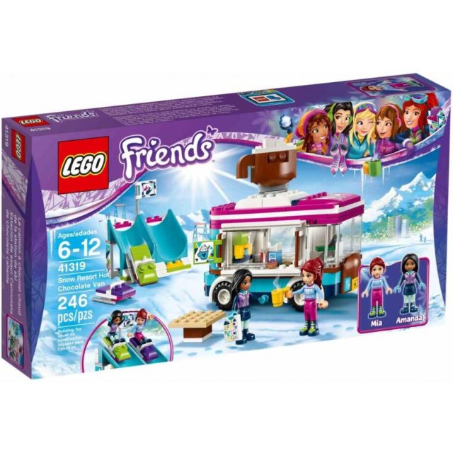 LEGO Friends 41319 Dodávka s horkou čokoládou v zimním středisku