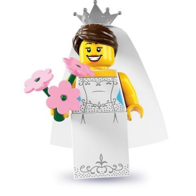 LEGO 8831 Minifigurka Nevěsta