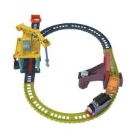 Tomáš a priatelia Vláčikový set so žeriavom a motorovou mašinkou, Mattel HDY58 (3)