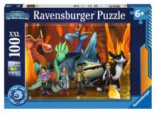 Ravensburger 13379 Puzzle Ako vycvičiť draka: The nine realms 100 dielikov XXL