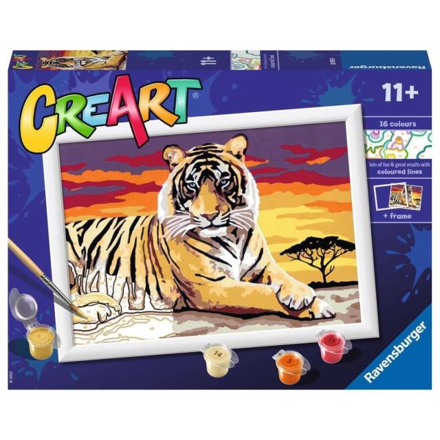 Ravensburger 20193 CreArt Majestátní tygr