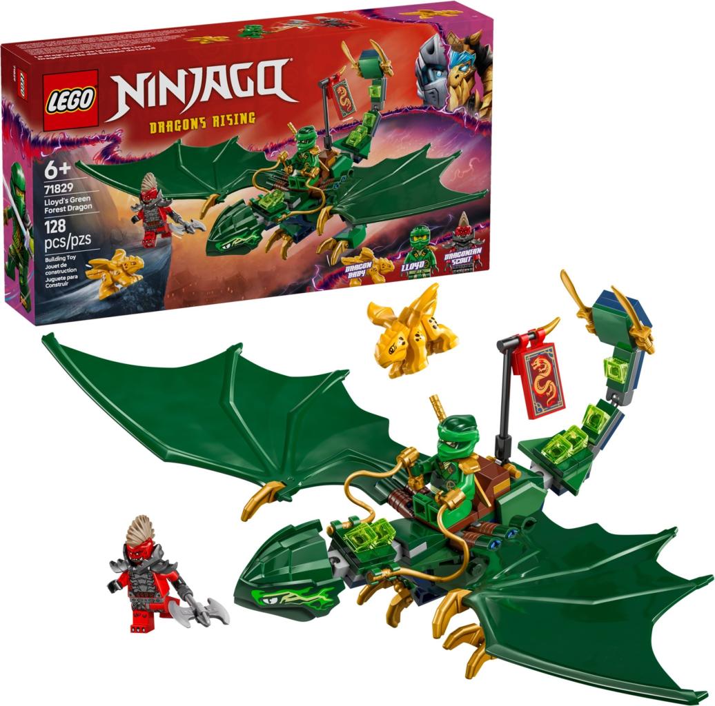 Lego® ninjago® 71829 lloydův zelený lesní drak