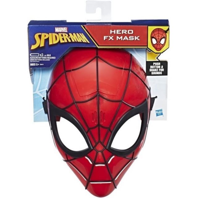 Spiderman Hero Elektronická maska s pohybovým senzorem, Hasbro E0619