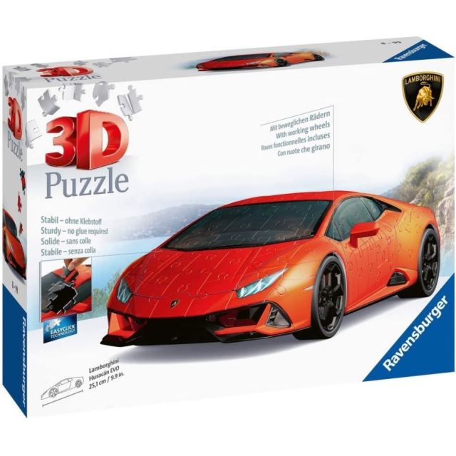 Ravensburger 11238 Puzzle 3D Lamborghini Huracan Evo 108 dílků
